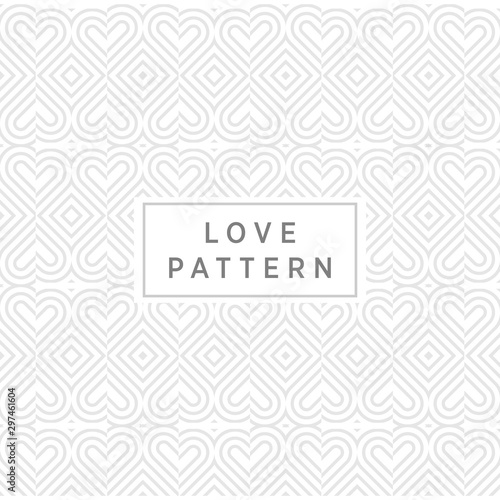 abstract love pattern, business background