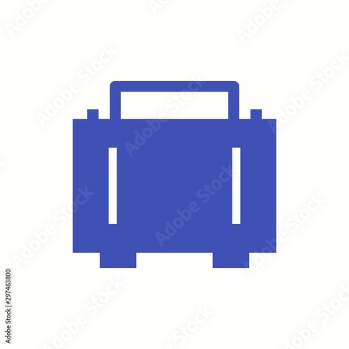 Beautiful Bag Vector Glyph icon