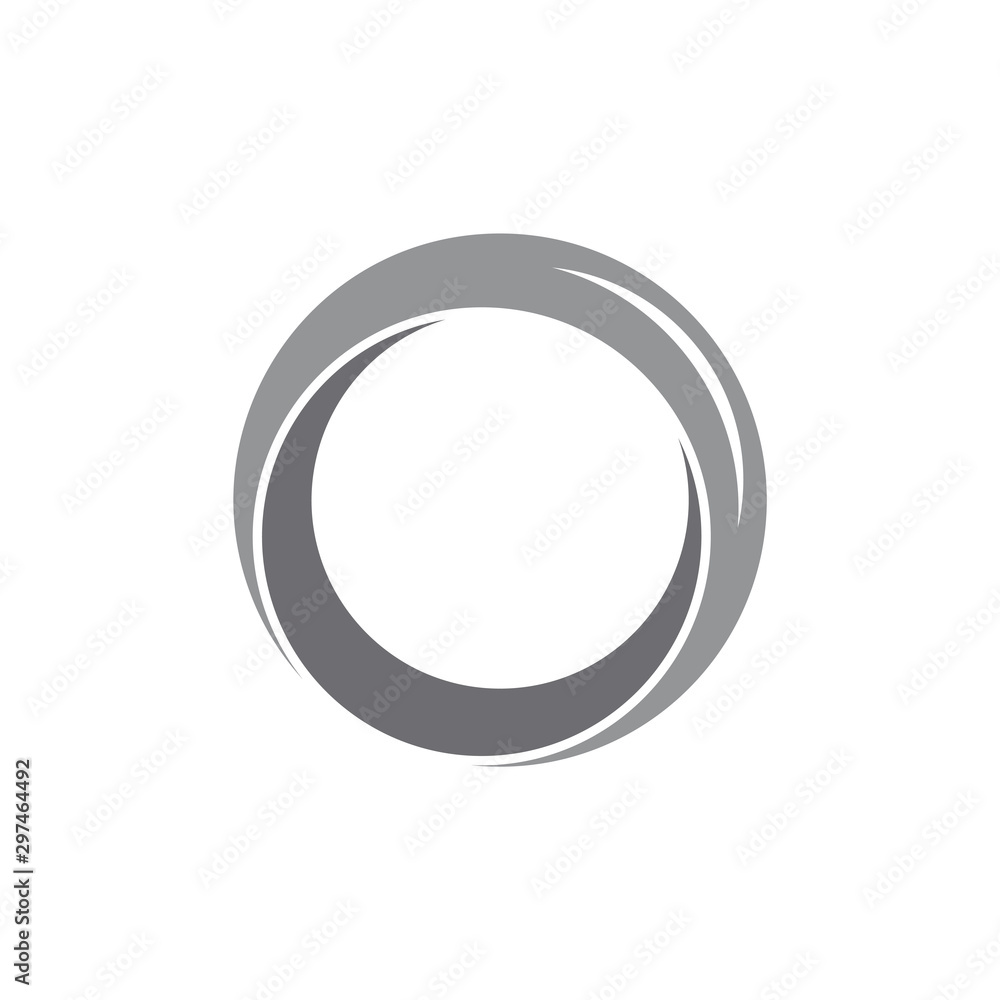 shine 3d ring simple symbol logo vector shine 3d ring simple symbol logo vector