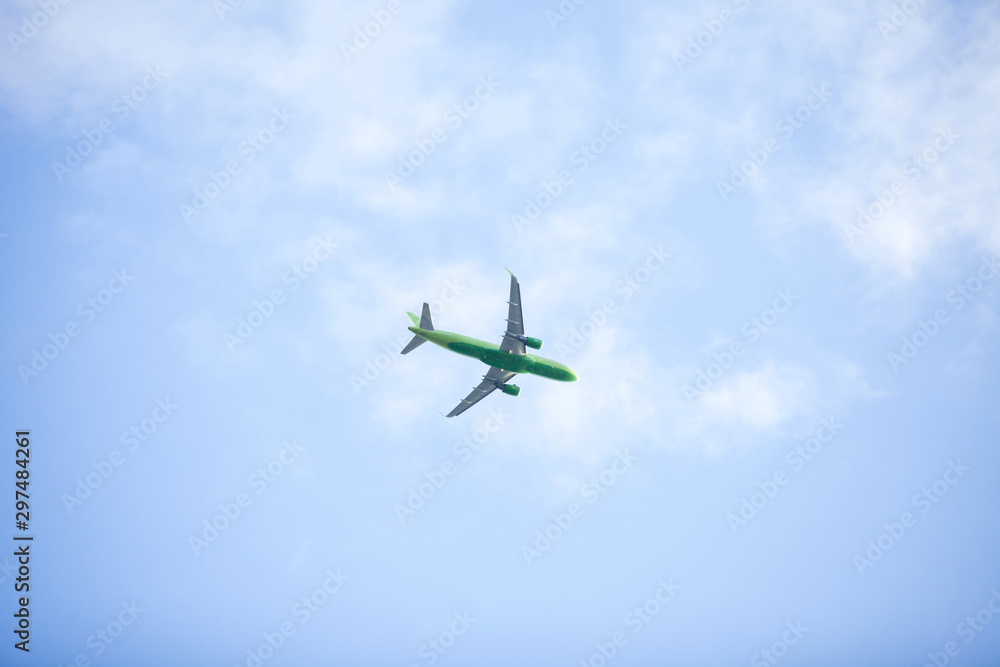 Aircraft flying. Aircraft flying.
