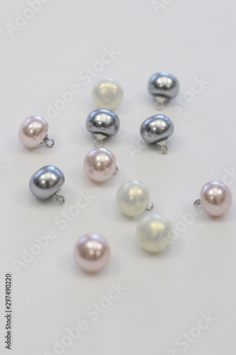 Pearl buttons