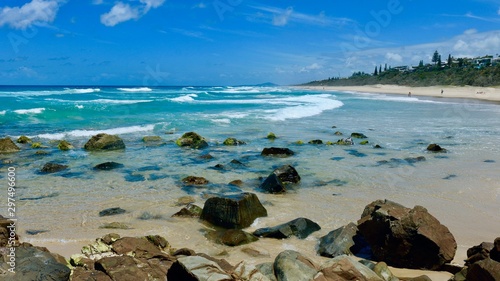 Fototapeta Naklejka Na Ścianę i Meble -  Sunshine Beach, Noosa, Queensland, Australia