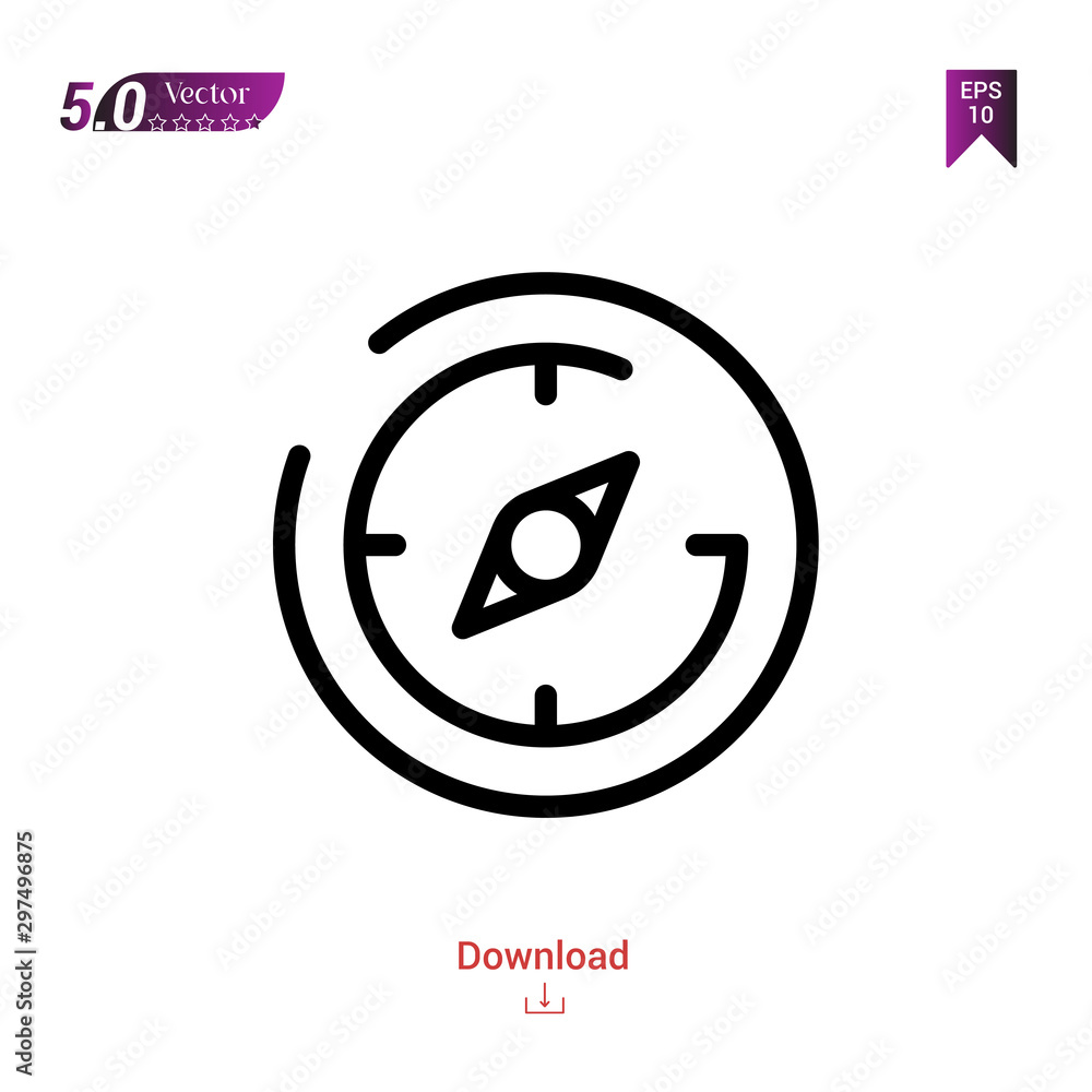 Outline Black compass icon. compass icon vector isolated on white background. web-navigation-line-craft. Graphic design, mobile application, logo, user interface. EPS 10 format vector Outline Black compass icon. compass icon vector isolated on white background. web-navigation-line-craft. Graphic design, mobile application, logo, user interface. EPS 10 format vector