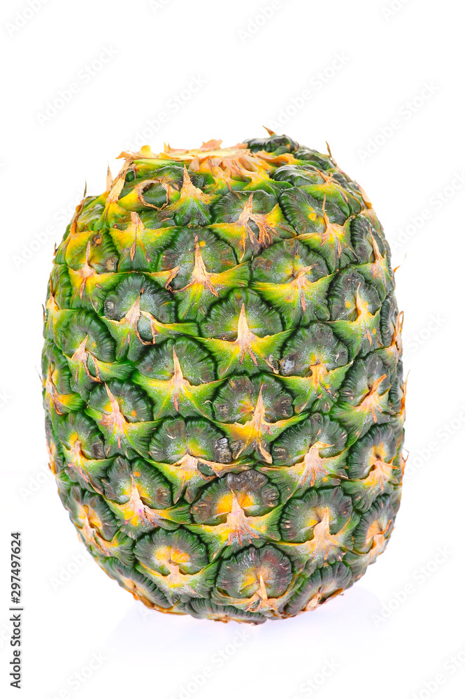 Pineapple on a white background Pineapple on a white background