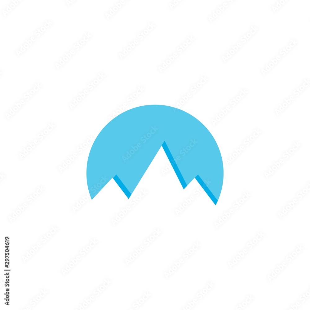 Landscape logo template vector icon design Landscape logo template vector icon design