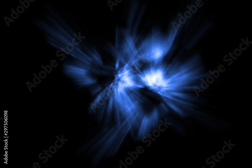 Wallpaper Mural blue light blurred Image,abstract background Torontodigital.ca