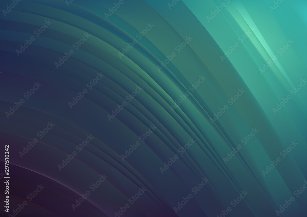 Obraz premium Simple abstract background with wave lines
