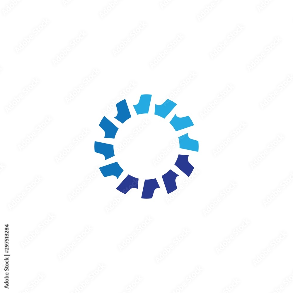 Gear logo template vector icon Gear logo template vector icon