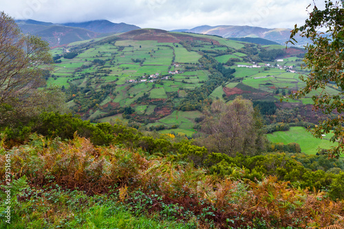 Castro de San Chuis, San Martin de Beduledo, Comarca Vaqueira, Municipio Allande, Asturias, Spain, Europe photo