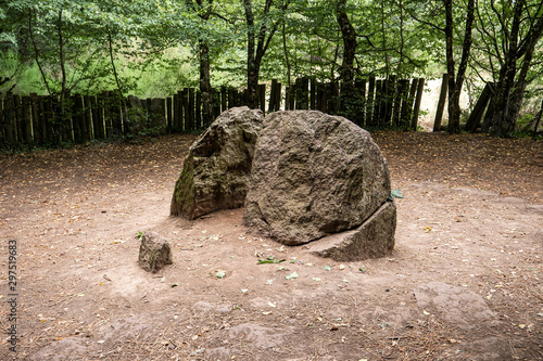 Billede på lærred Tombeau de Merlin
