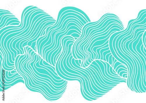Abstract seamless stripes pattern.