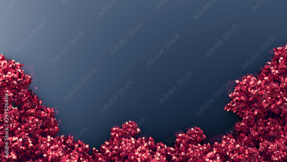 Elegant autumn background. 3d illustration, 3d rendering. Elegant autumn background. 3d illustration, 3d rendering.