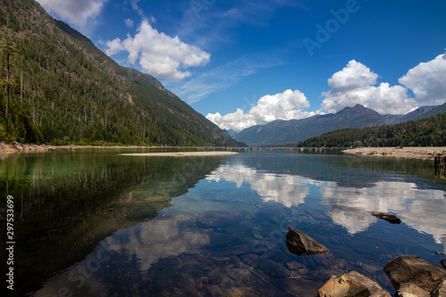 Summer reflections on calm lake © Kelly