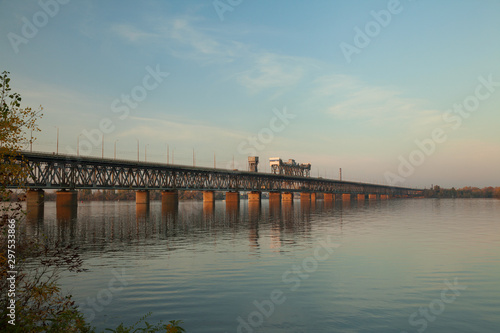 Amur railway bridge