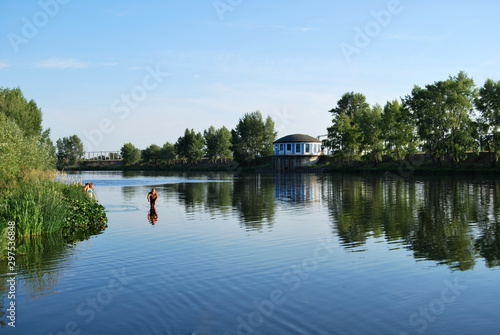 lake in the park