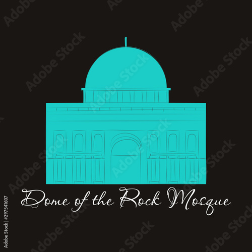 Vector Mosaic Al-Aqsa Mosque