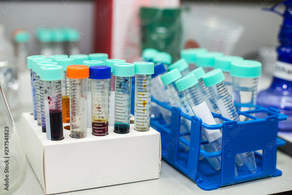 test tubes in the laboratory test tubes in the laboratory