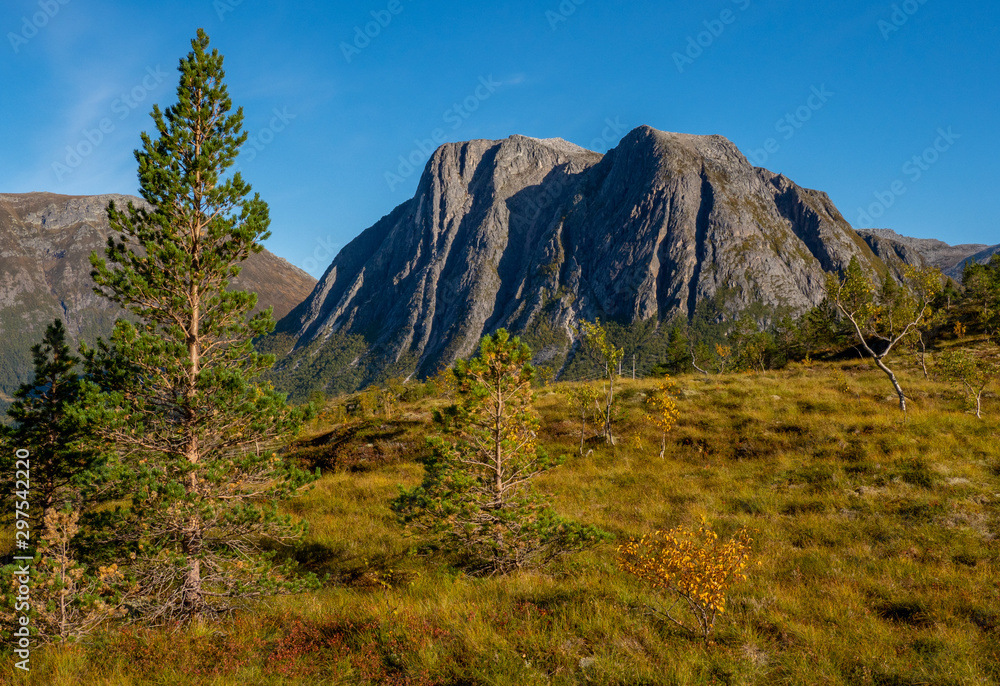 Mountains in fall - Northern Norway