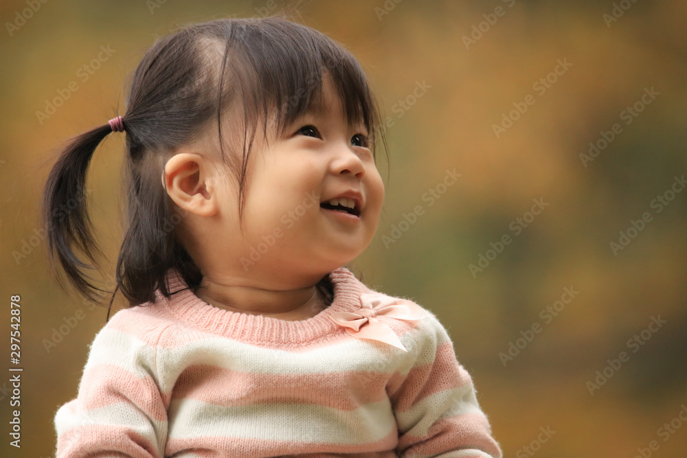 笑顔の女の子 笑顔の女の子