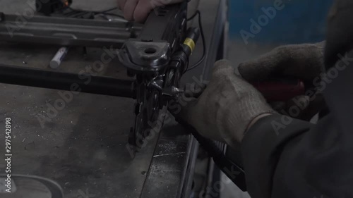drill a hole in the car