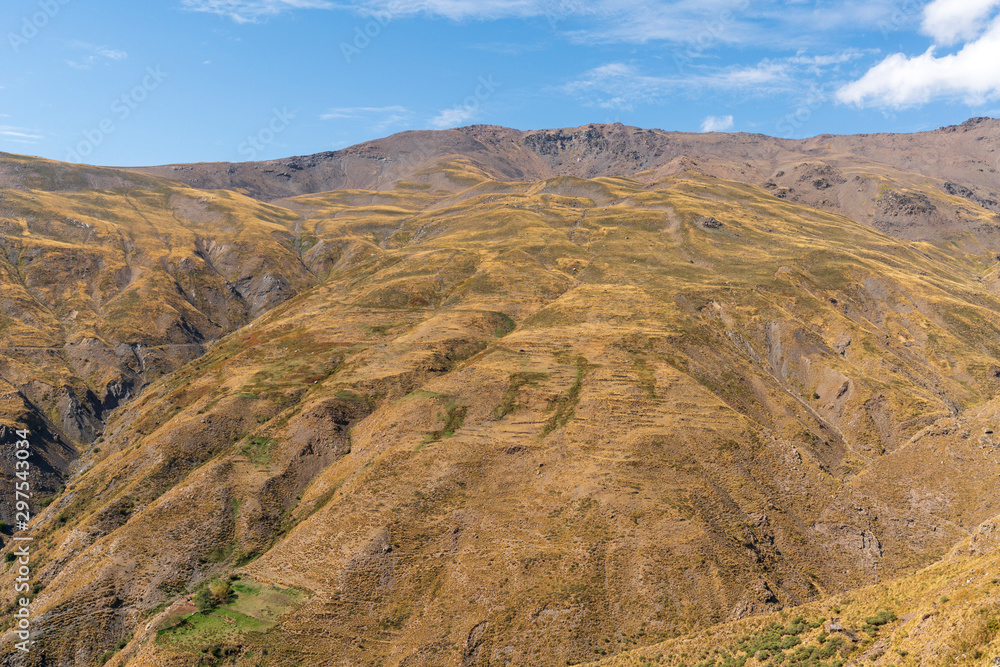 high mountain landscape in Sierra Nevada