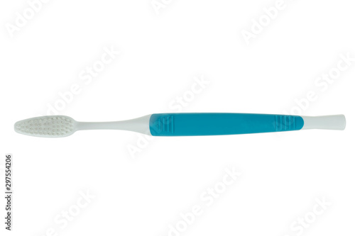 toothbrush isolated on a white background with clipping part.