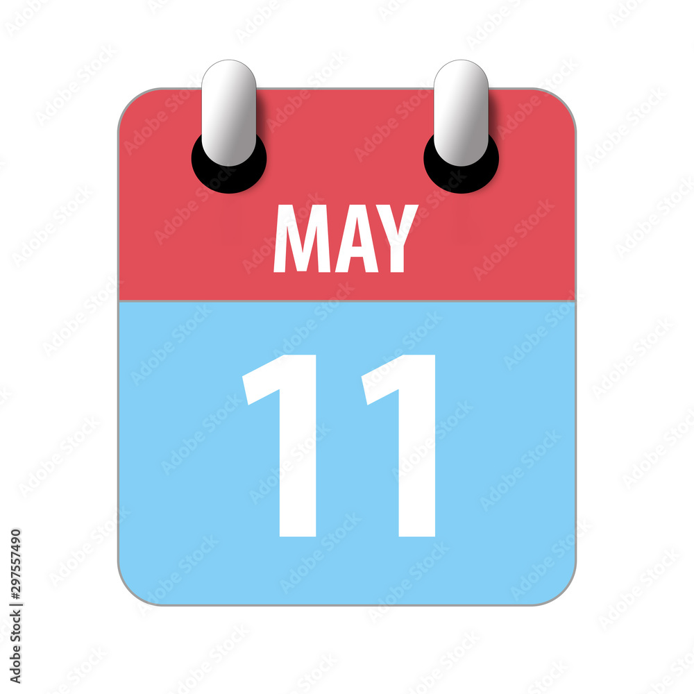 may 11th. Day 11 of month,Simple calendar icon on white background. Planning. Time management. Set of calendar icons for web design. spring month, day of the year concept may 11th. Day 11 of month,Simple calendar icon on white background. Planning. Time management. Set of calendar icons for web design. spring month, day of the year concept