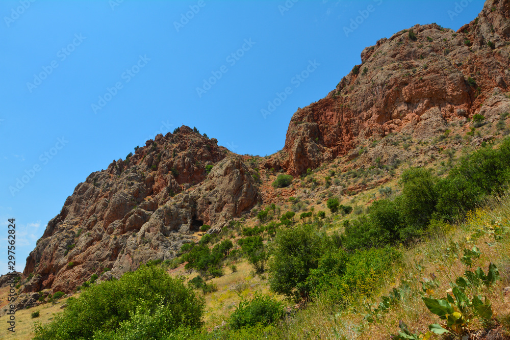 Beautiful Summer Nature Armenia Mountains Canyons 
