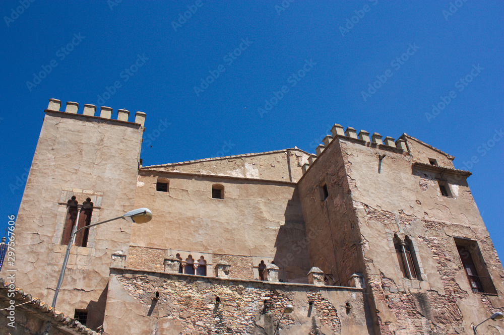 Facade of the House of Blanes in Albalat de Tarongers