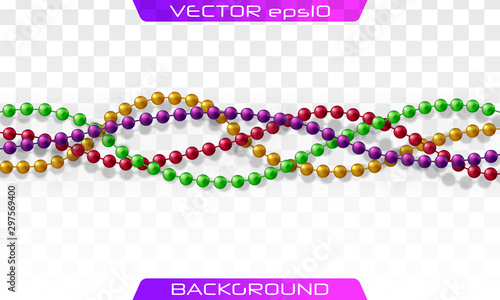 Multicolored beautiful chain 