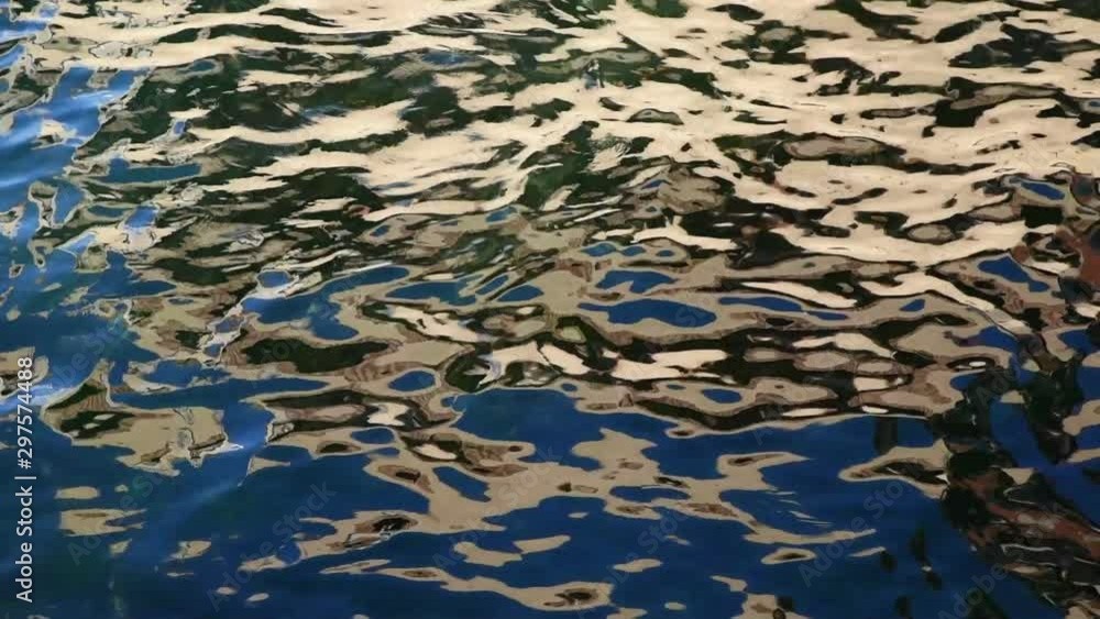 Real Reflections On The Sea Surface Real Reflections On The Sea Surface