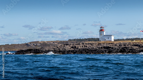 Grand Passage Lighthouse at Wesport, Brier Island, Nova Scotia