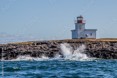 Grand Passage Lighthouse at Wesport, Brier Island, Nova Scotia photo