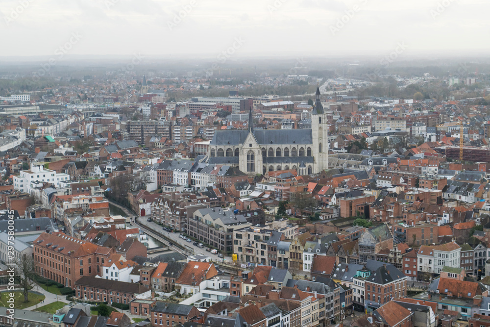 Church of Our Lady-across-the-Dyle in the city of Mechelen, Belgium