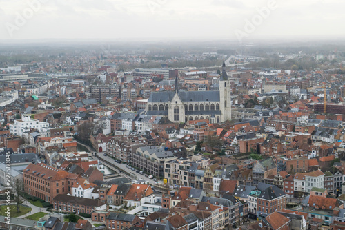 Church of Our Lady-across-the-Dyle in the city of Mechelen, Belgium