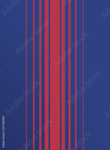 Photography the colors of FC Barcelona. illustration