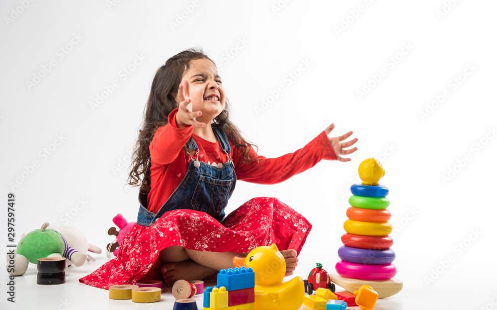 Little girls playing with toys hotsell