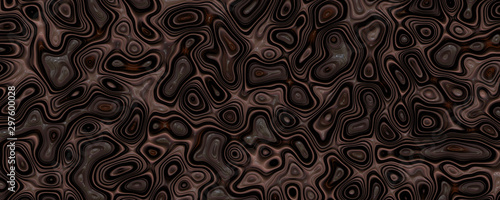 Abstract liquid walnut background