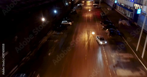 drunk driver rides a car