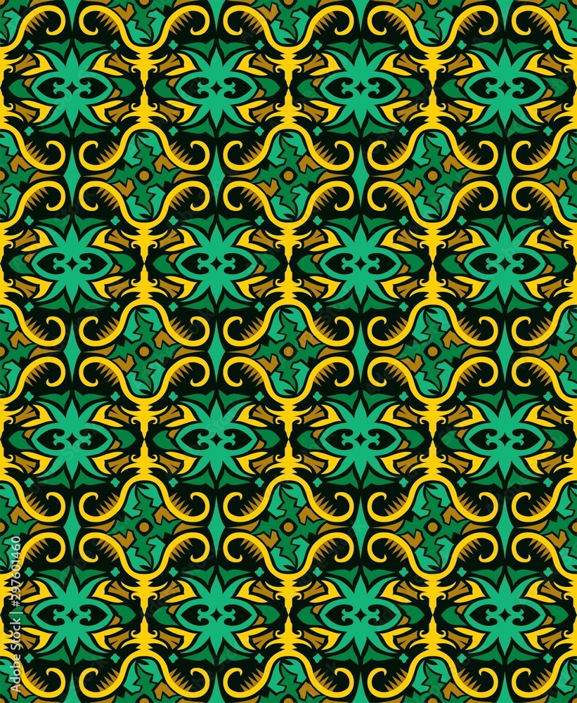 seamless pattern of borneo batik style. traditional Indonesian fabric motif. vector design inspiration. Creative textile pattern for fashion or cloth. culture motif of dayak seamless pattern of borneo batik style. traditional Indonesian fabric motif. vector design inspiration. Creative textile pattern for fashion or cloth. culture motif of dayak