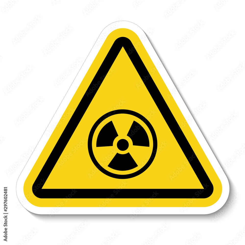 Radiation Hazard Symbol Sign Isolate On White Background,Vector Illustration EPS.10 Radiation Hazard Symbol Sign Isolate On White Background,Vector Illustration EPS.10