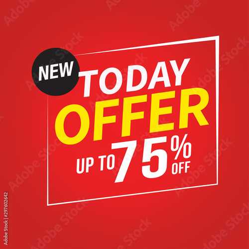 Sale  special offer and price tags design