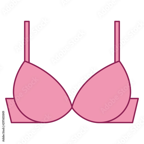 female bra clothes breast cancer icon