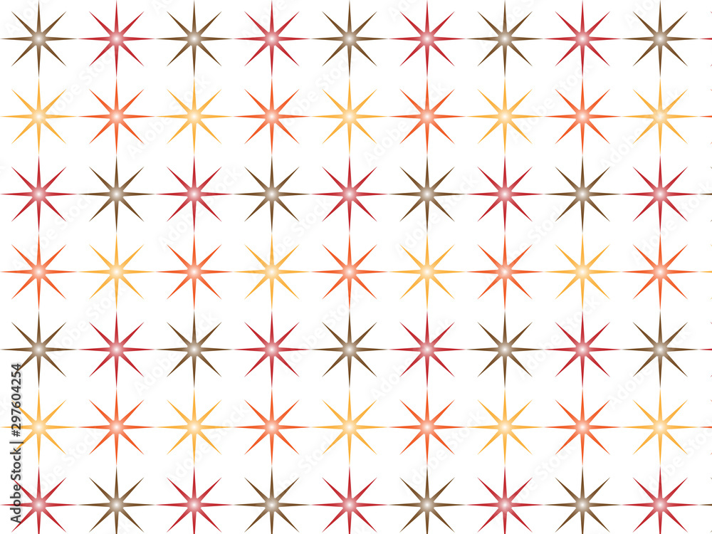 Repeating star shape vector pattern Repeating star shape vector pattern
