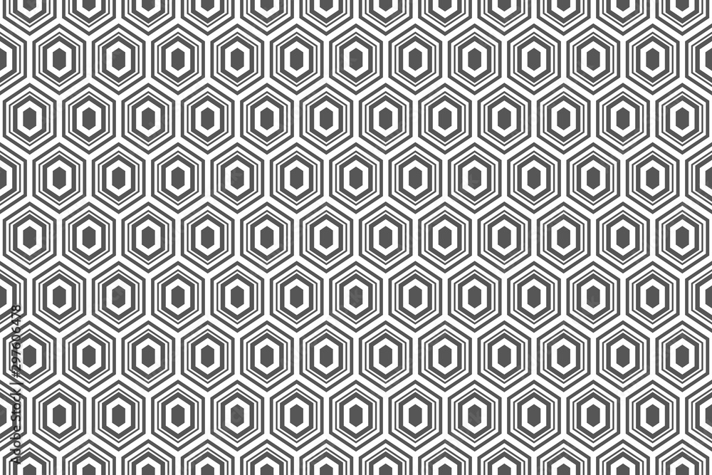 Abstract hexagonal grid seamless background. Abstract hexagonal grid seamless background.