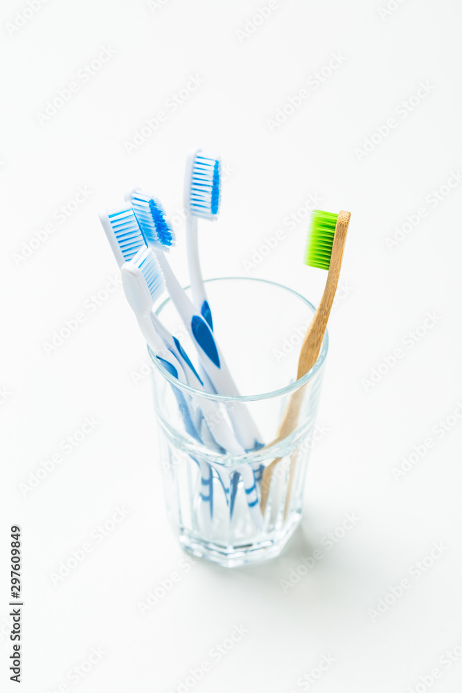 An alternative to plastic. Bamboo toothbrush An alternative to plastic. Bamboo toothbrush