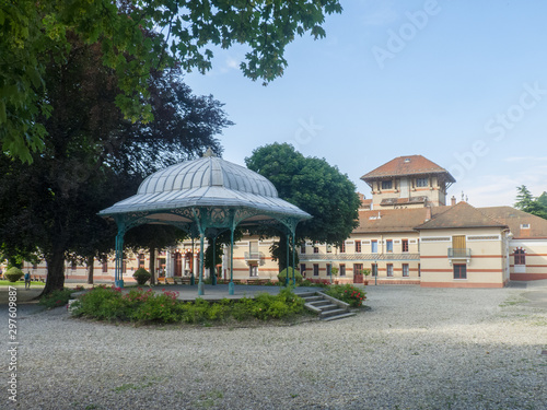 Parc des thermes Allevard Isère Auvergne Rhône Alpes