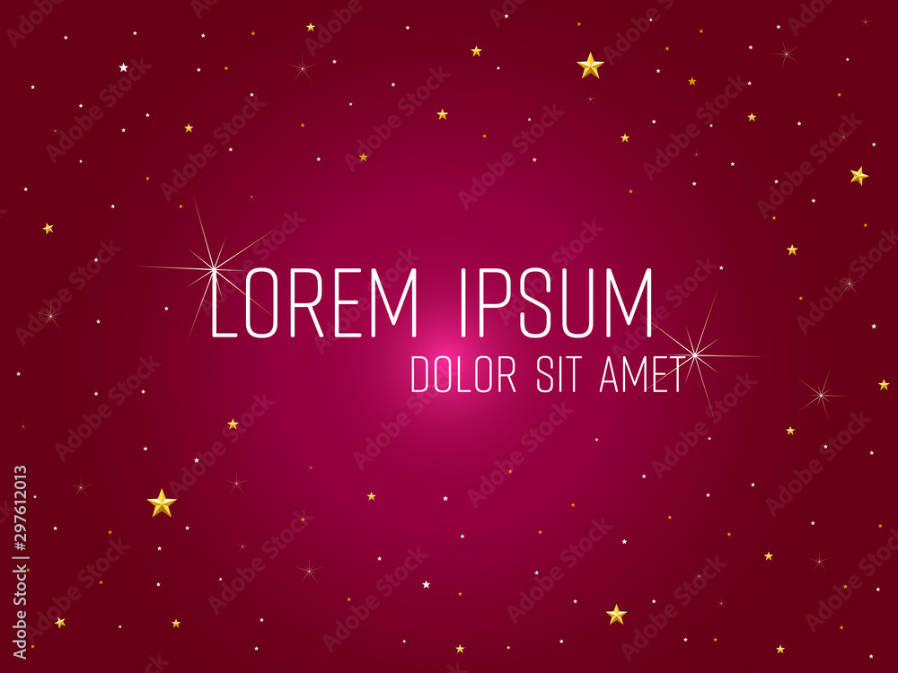 Galaxy background with stars Galaxy background with stars