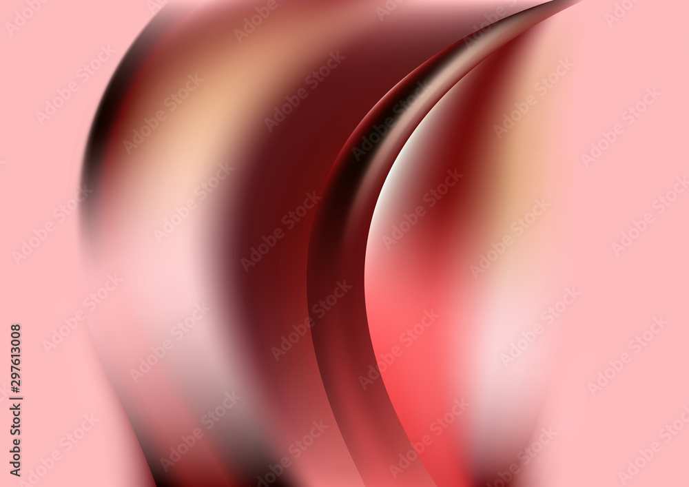 Fototapeta premium Abstract vector wave background design