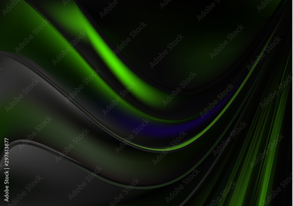 Naklejka premium Projekt tło fala streszczenie wektor